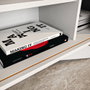 Hanah Home Aparador Moderno Blanco y Antracita
